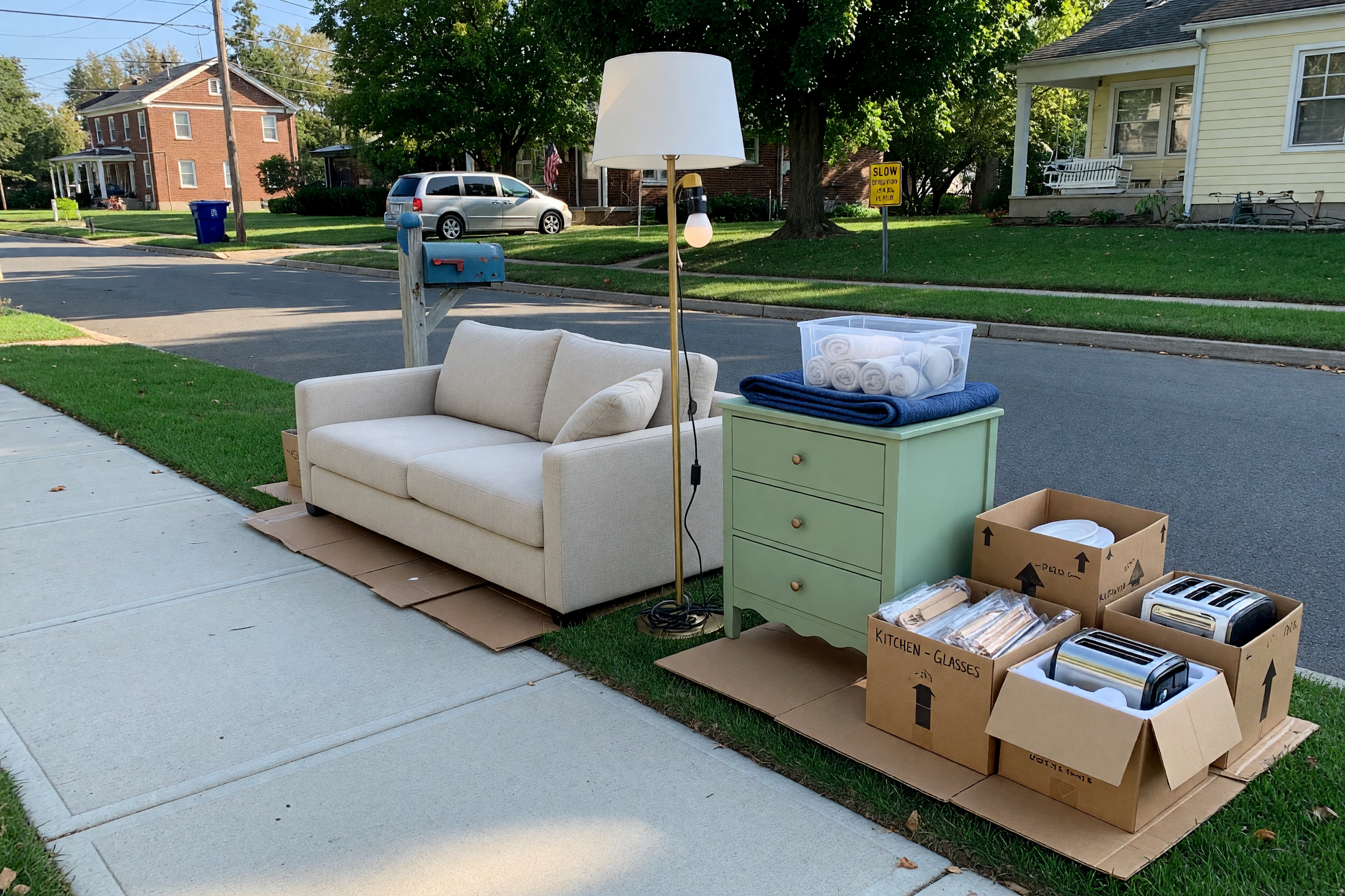 Curb Alert: Give Away Furniture the Same Day