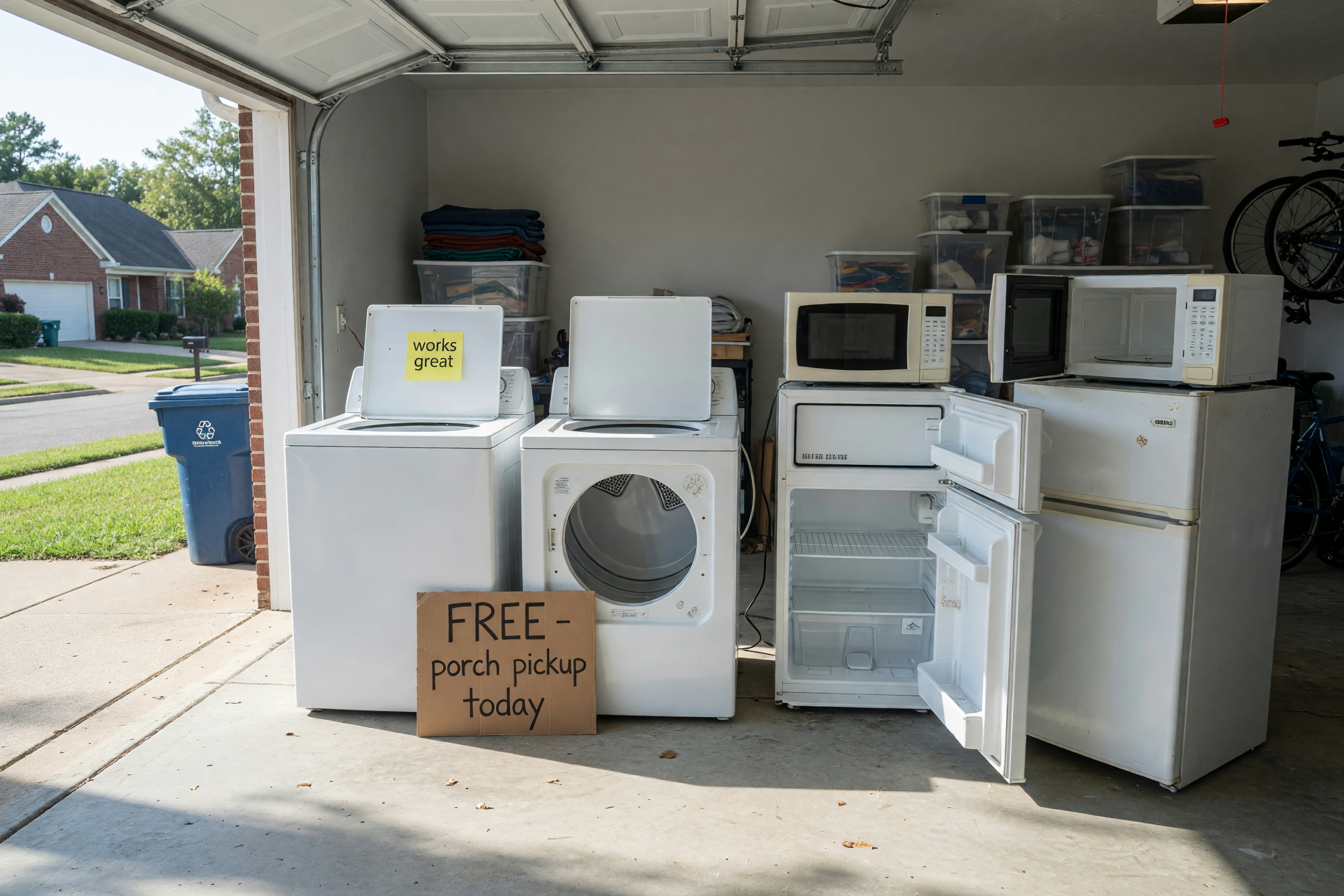 Free Appliances Near Me: Post Working Pickup Items Honestly