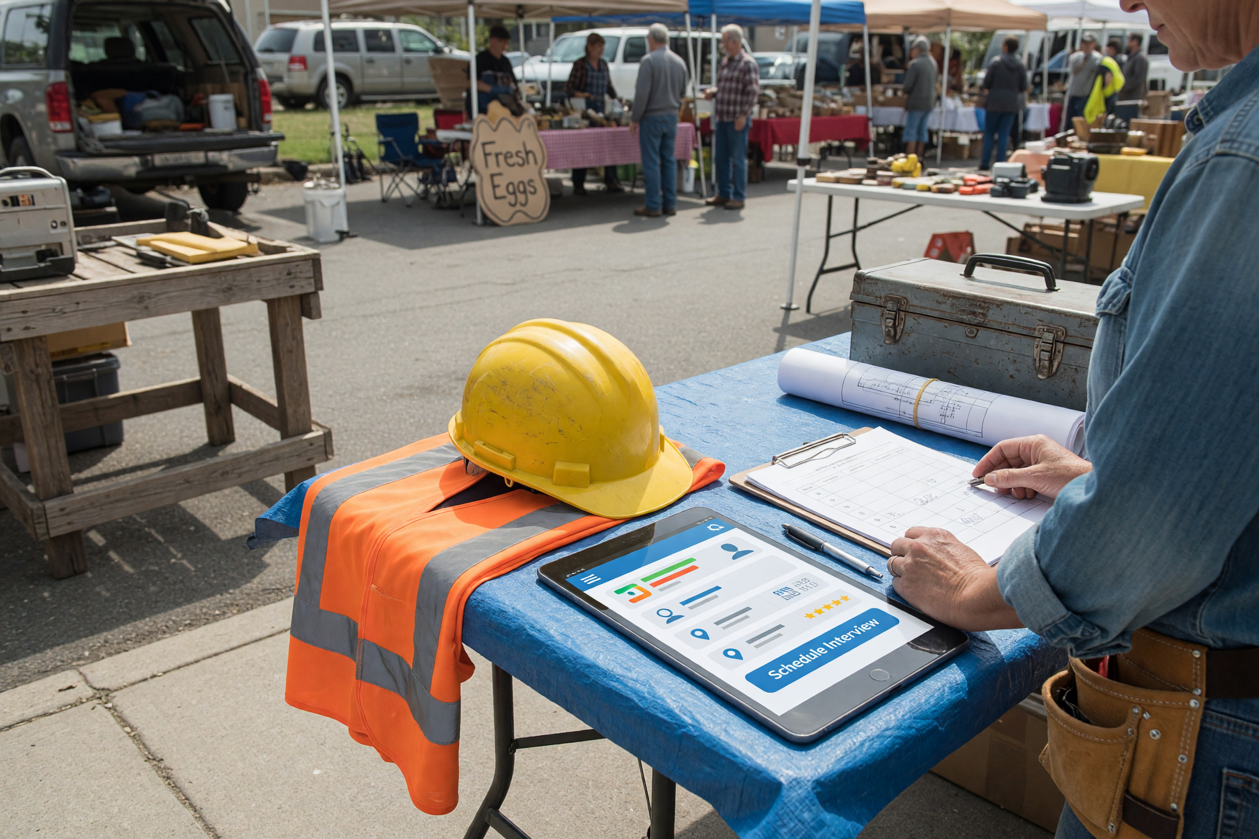 How to Post a Construction Job With Pay, Shift, and PPE