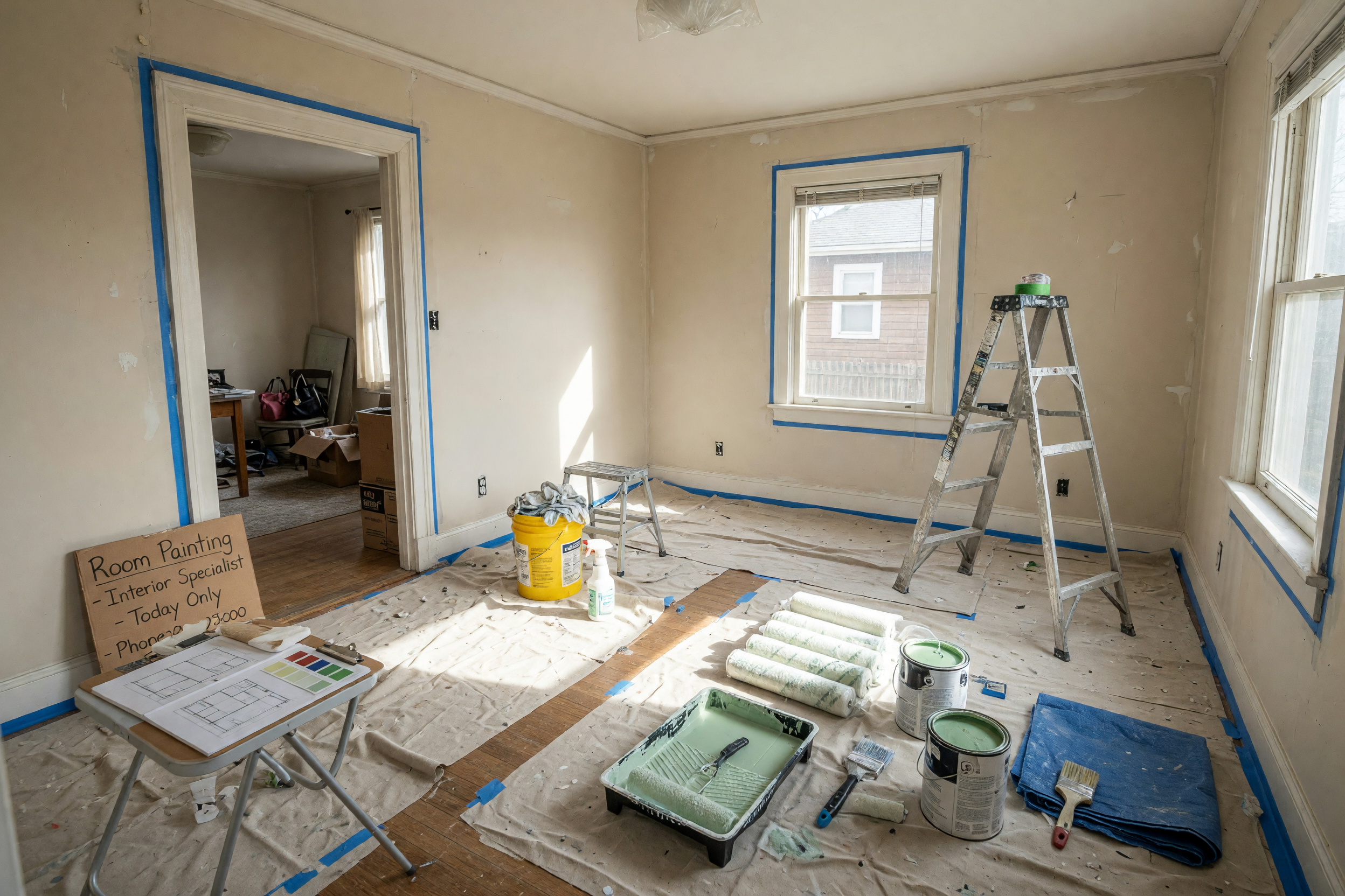 Post Painting Services: Surfaces, Prep, Estimate, Cleanup