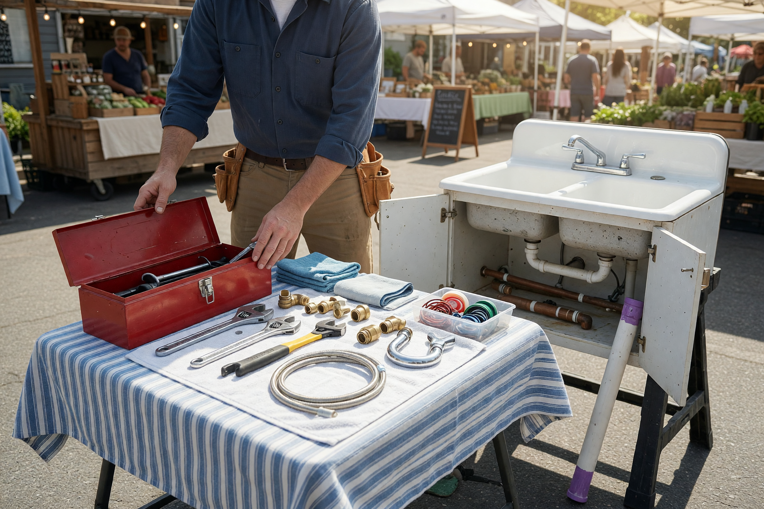 Post Plumbing Services With Fees, Area, and Availability