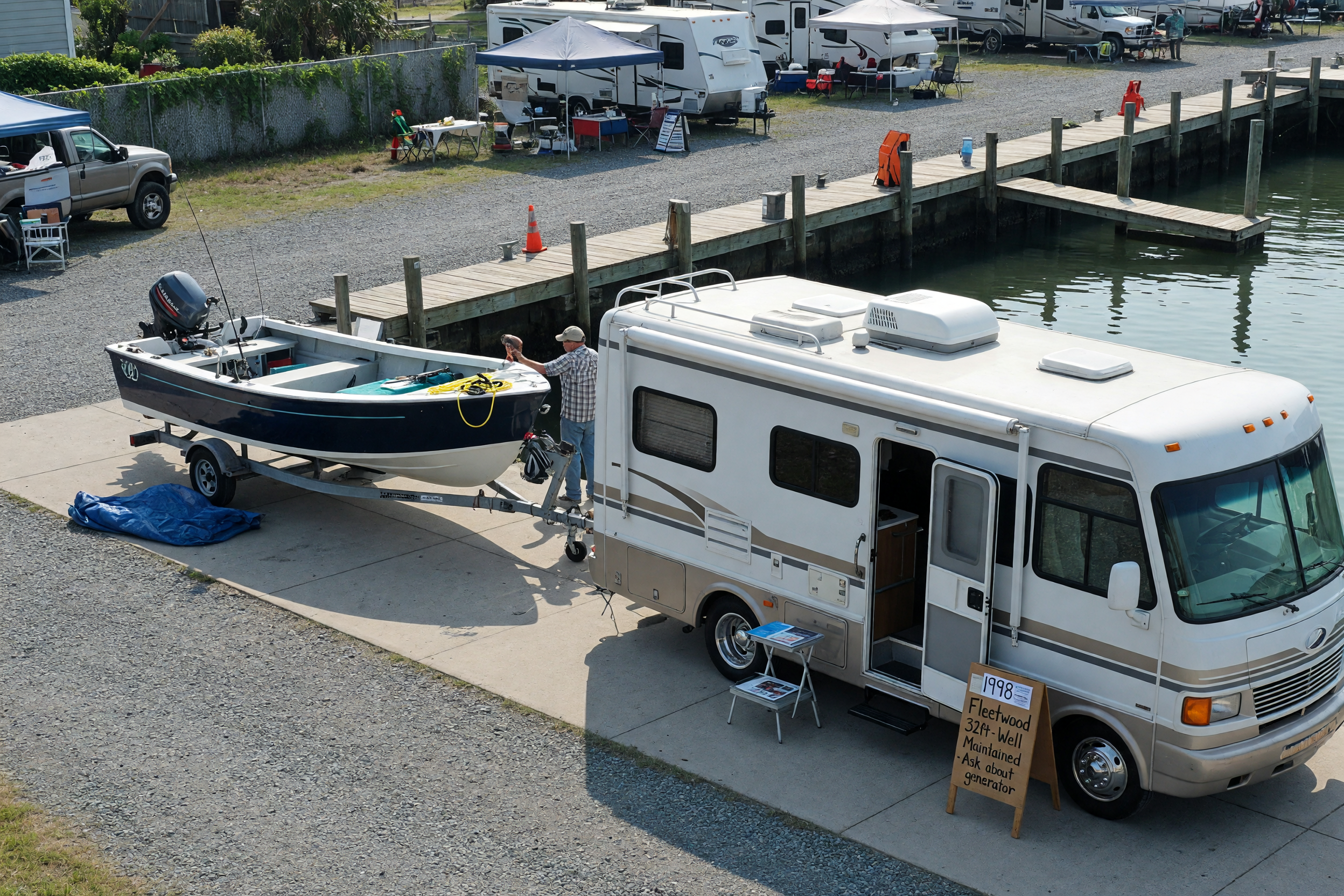 Cómo vender un barco o RV con un mejor anuncio