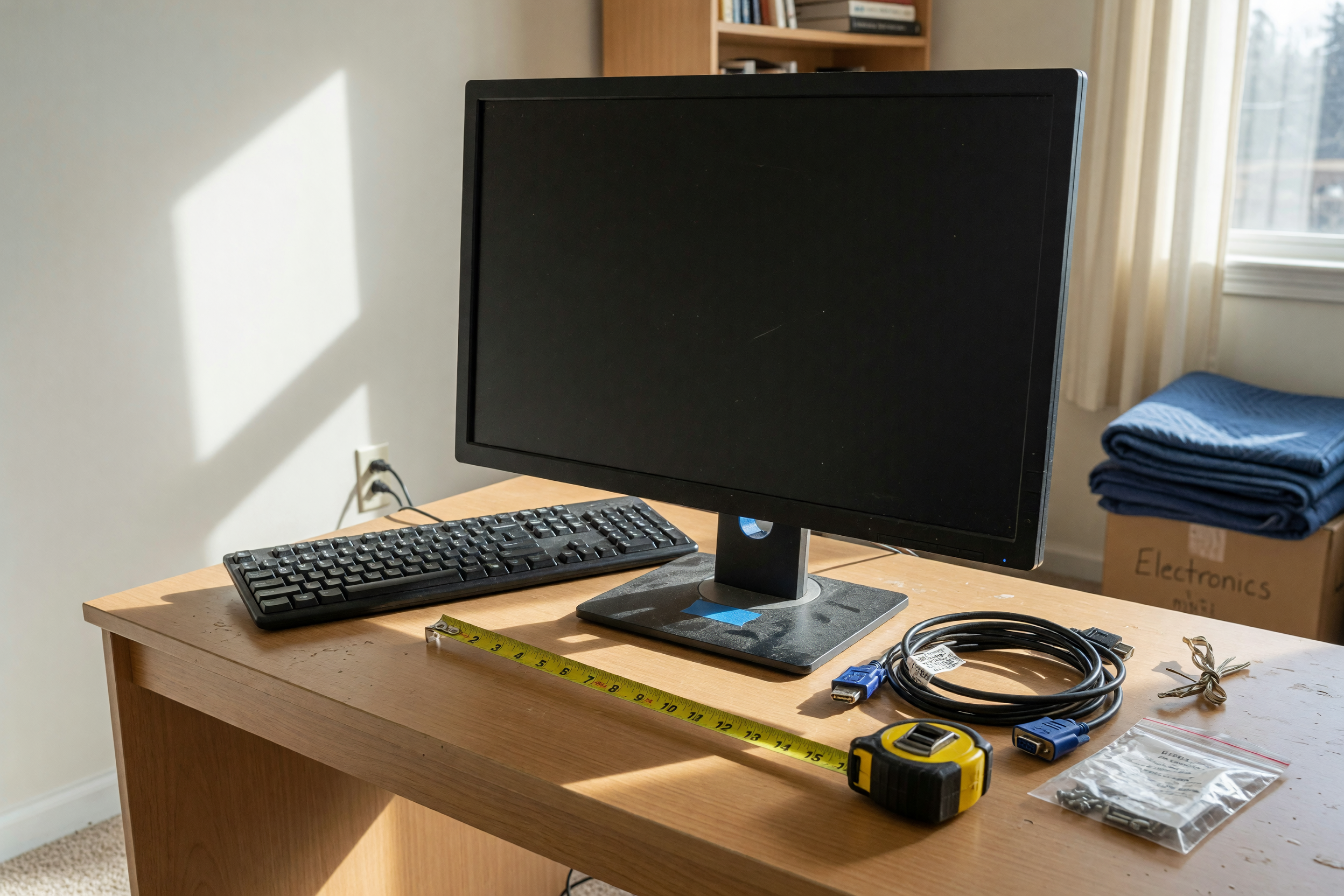 Vende un monitor usado: tamaño, puertos, panel, estado