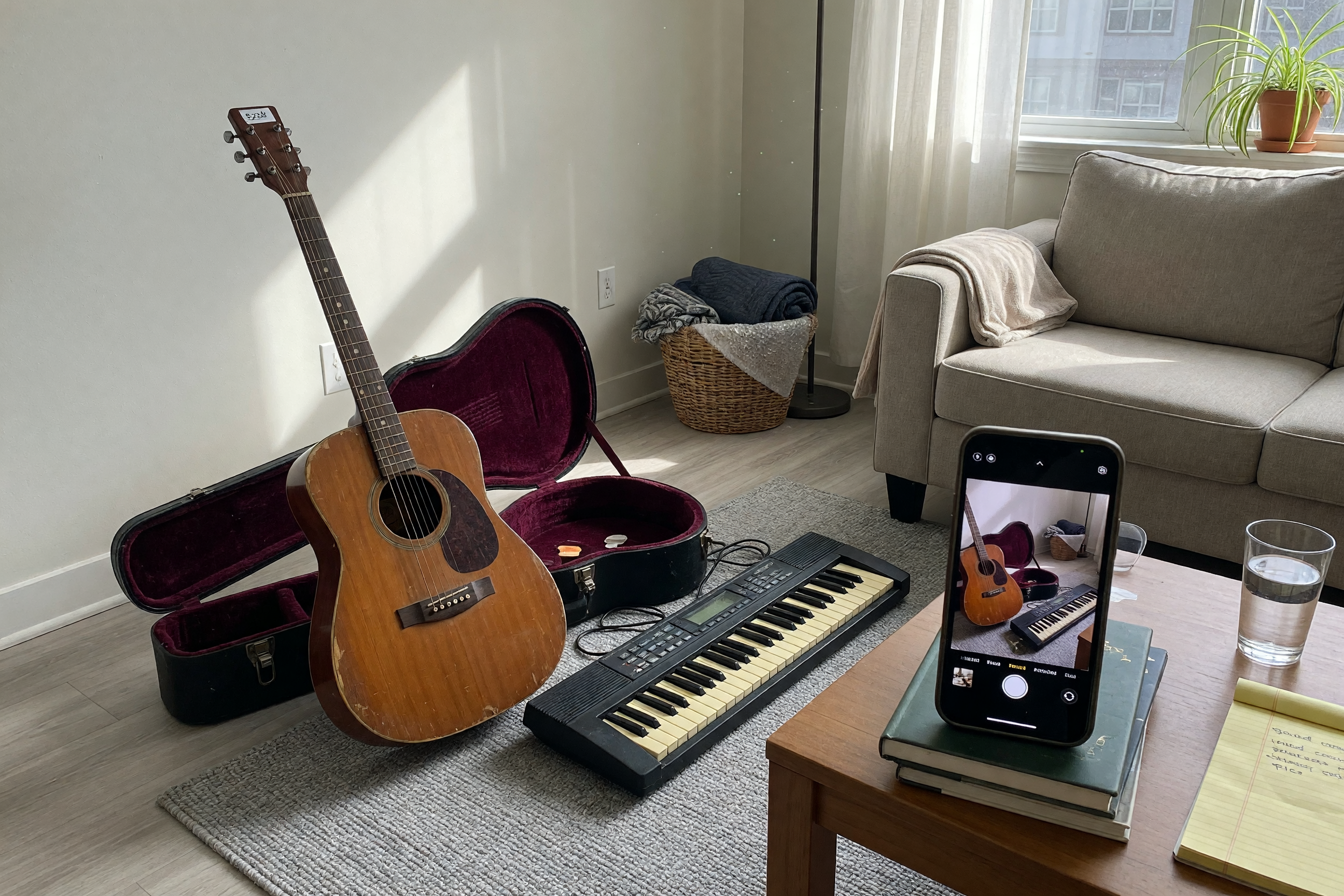 Vende un instrumento musical usado: modelo, estado, demostración