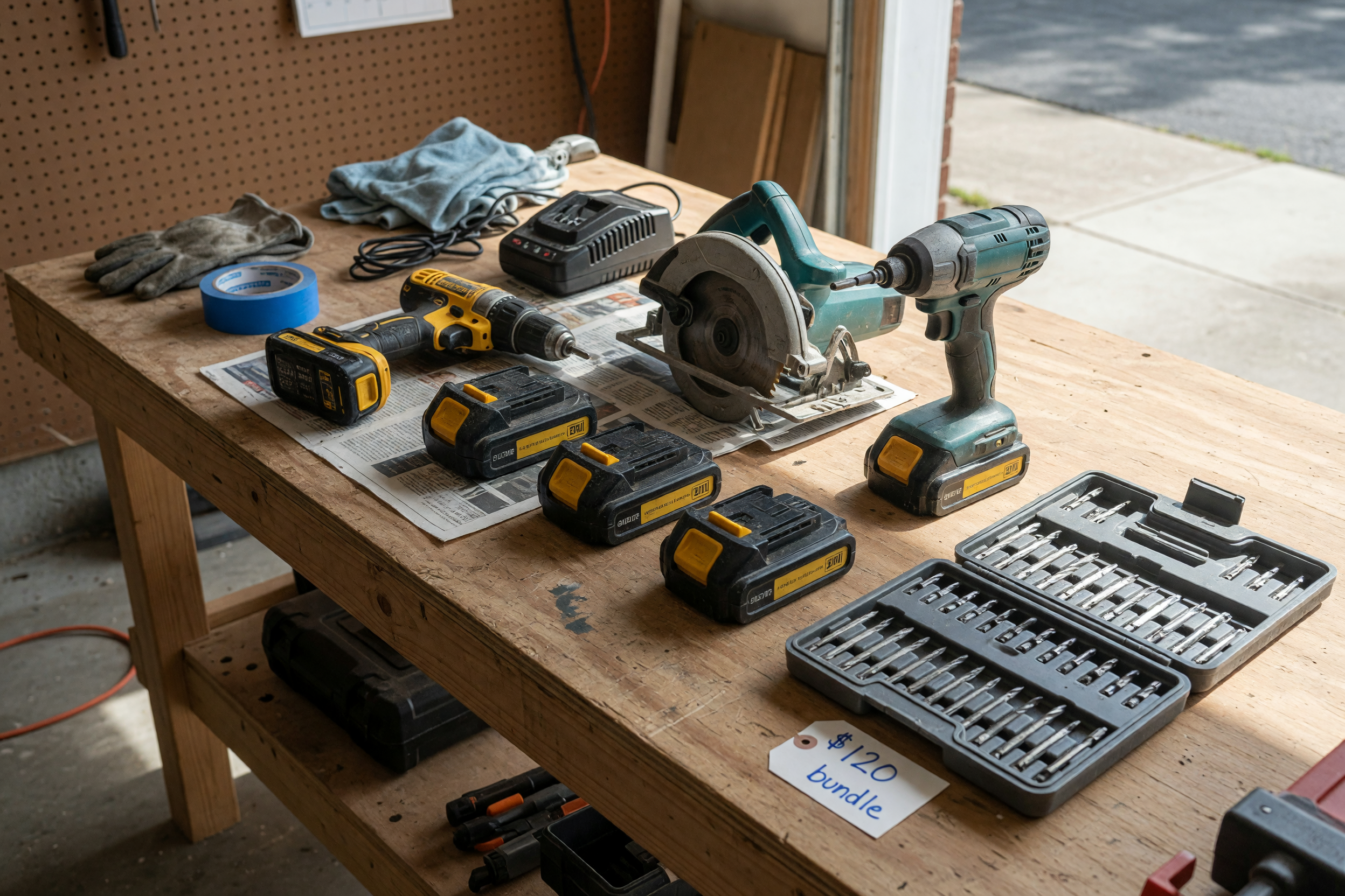 Sell Used Power Tools Locally: Model, Battery, Test