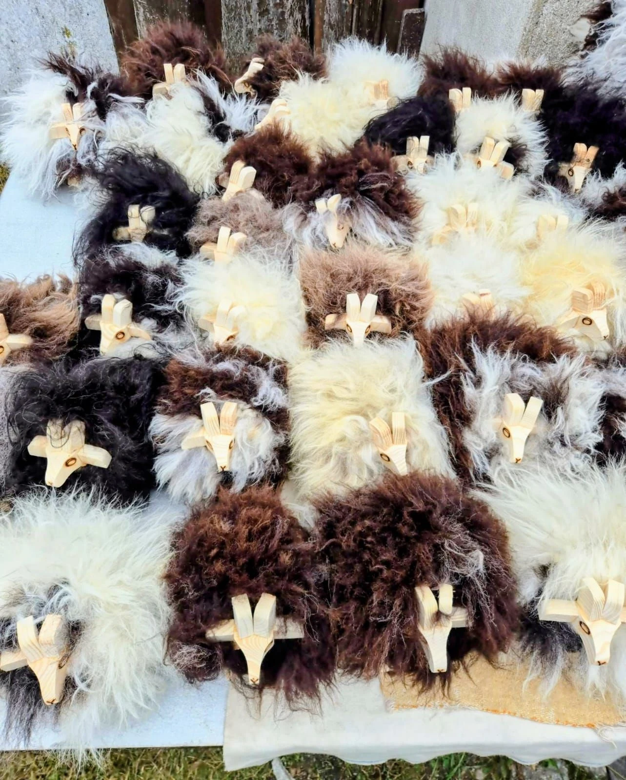 Decor & Home for Sale in Huntsville: Decorative Lambs – Natural Sheepskin Collection — Brixaz