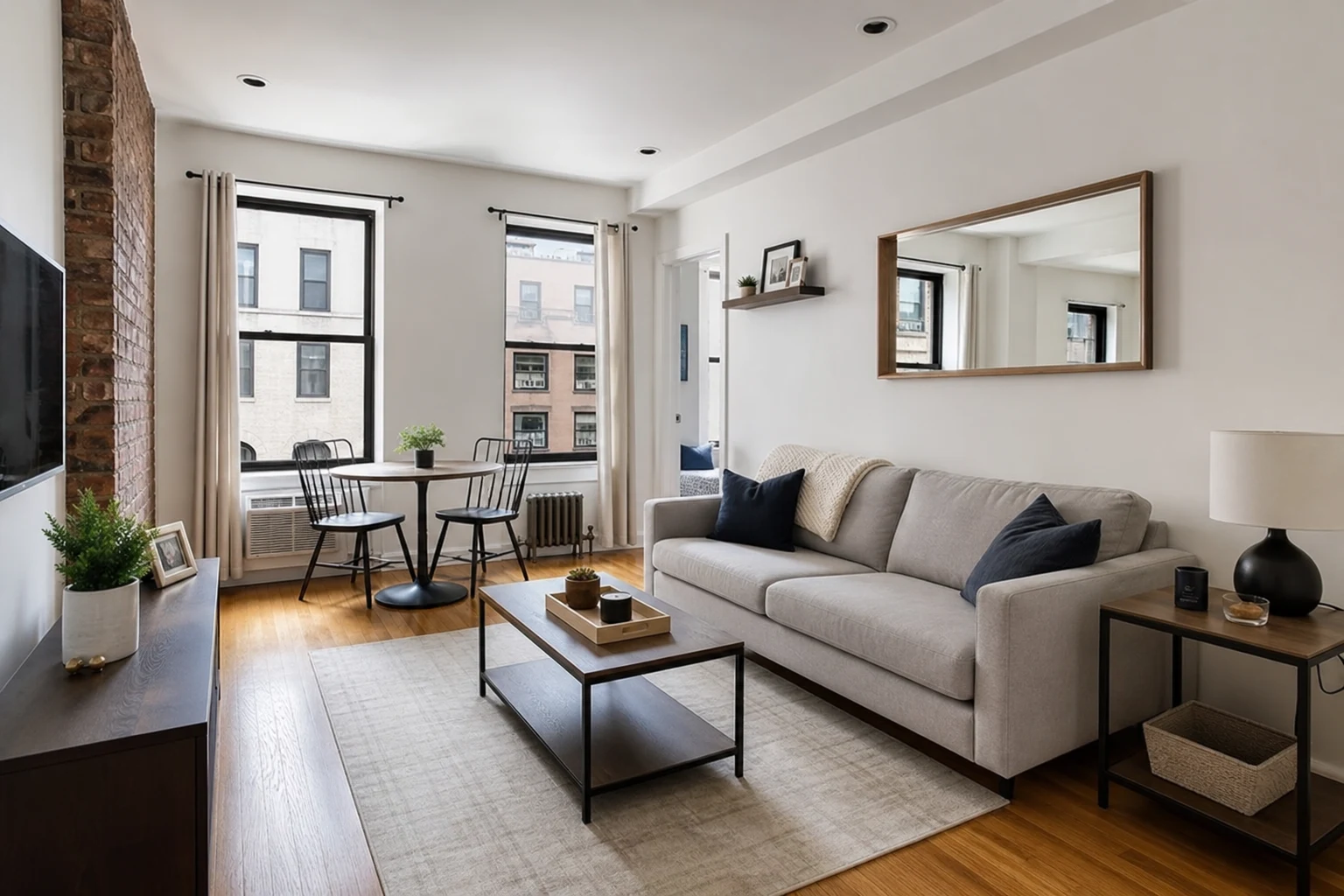 Apartment for Rent in New York: Bright One-Bedroom Apartment Near Transit — Brixaz