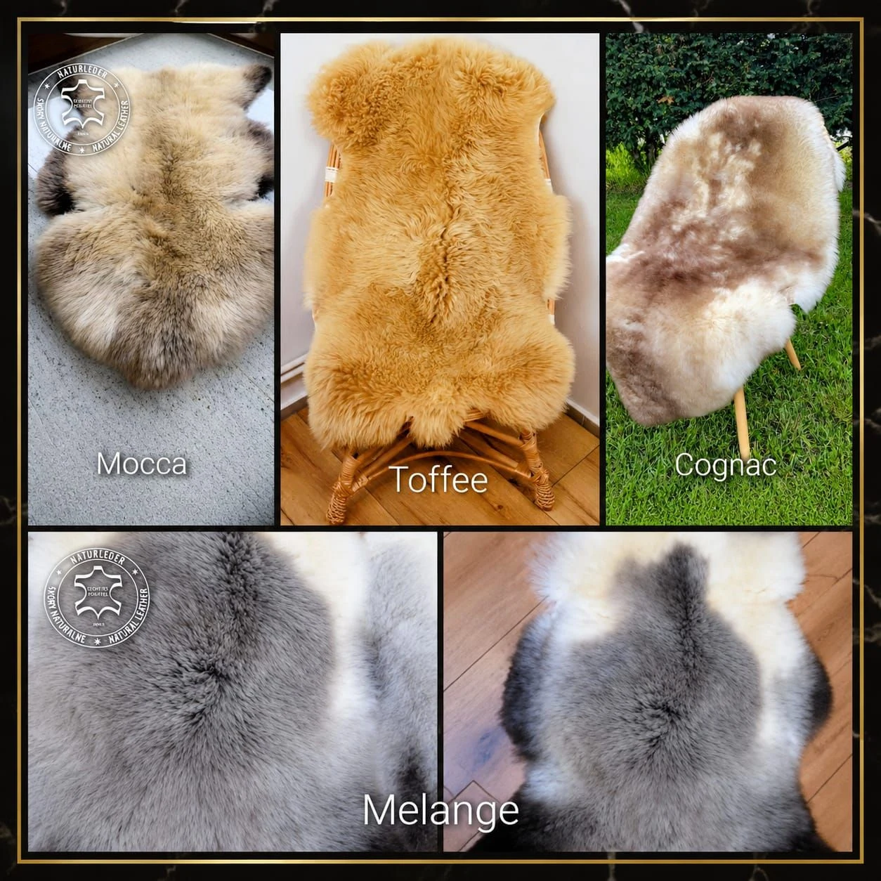 Decor & Home for Sale in Huntsville: MELIERT natural sheepskins, High Quality — Brixaz