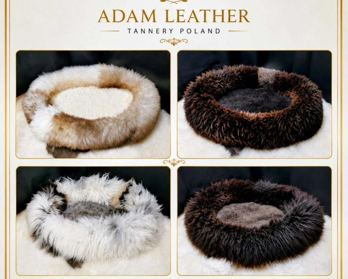 Decor & Home for Sale in Huntsville: Large XXL sheepskin dogs beds, High Quality — Brixaz